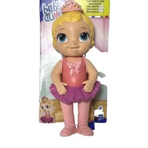 Baby Alive Sweet Ballerina‎ Baby Doll Playset Blonde Blue Eyes Ages 3+ Hasbro
